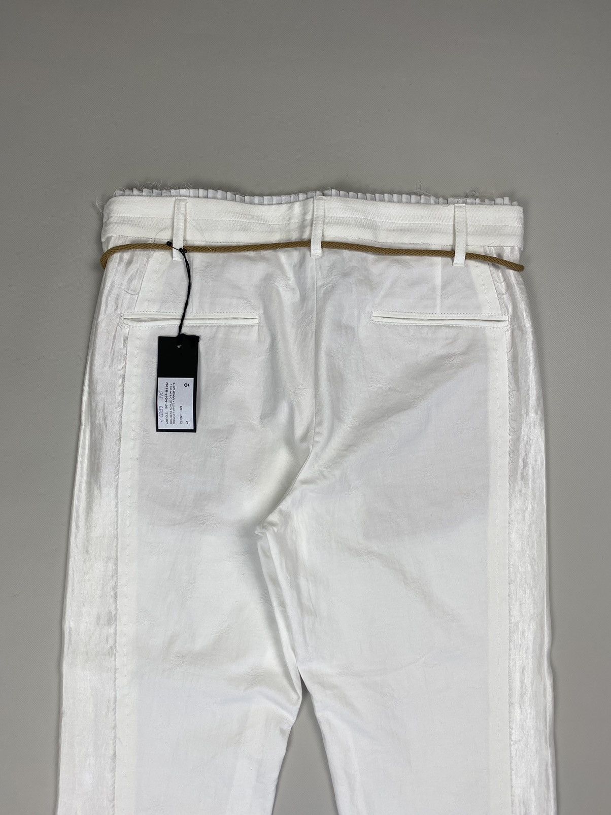 Ann Demeulemeester BNWT! Ann Demeulemeester cropped dress pants trousers Size 27" / US 4 / IT 40 - 25 Thumbnail