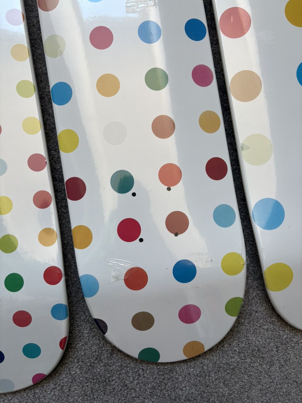 Damien Hirst × Supreme Supreme x Damien Hirst 2009 Spots Skateboard Deck Full Set Size ONE SIZE - 10 Thumbnail