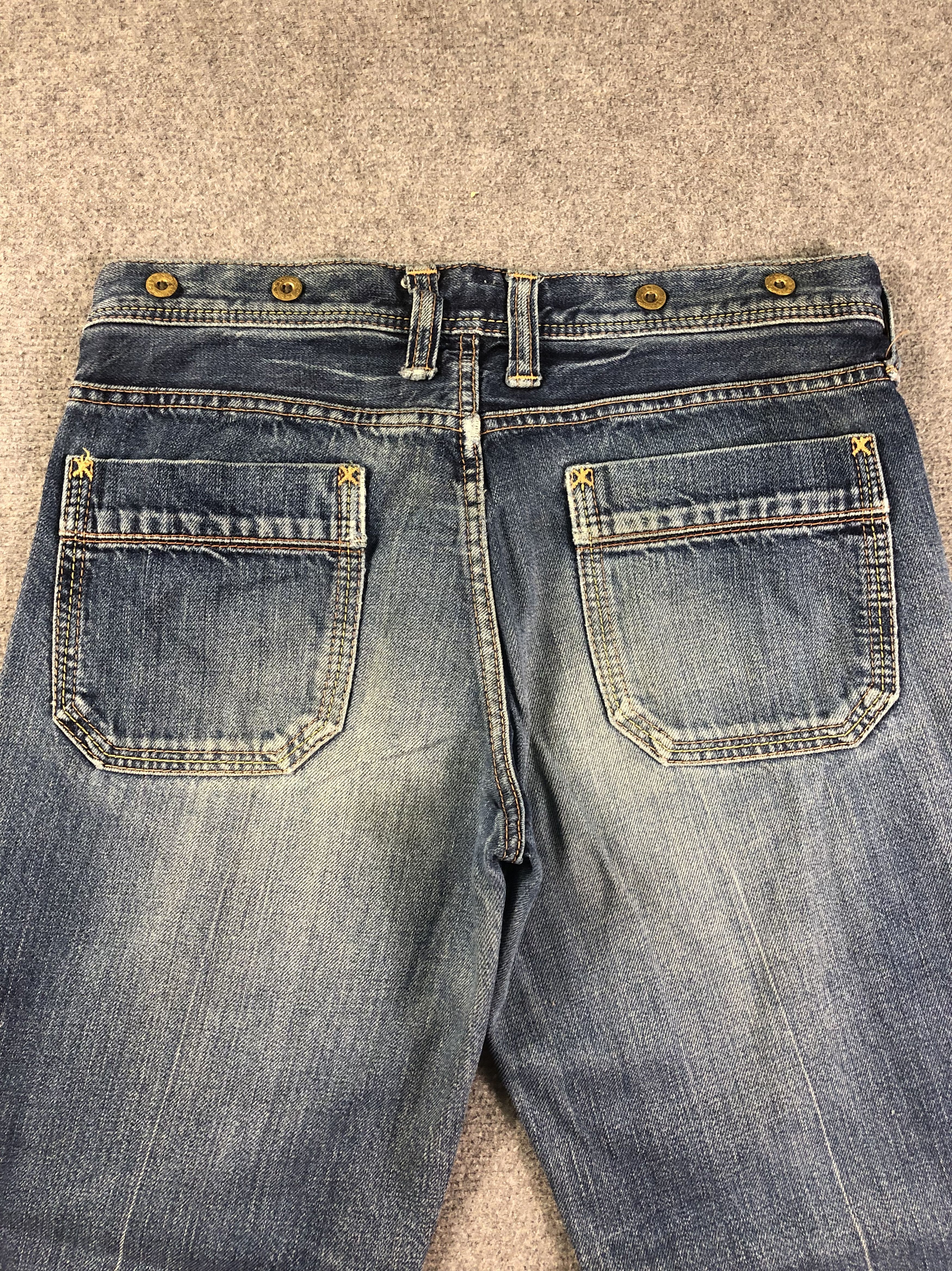 Other DMG Flare Denim Jeans 31x28 Size 31" - 8 Thumbnail