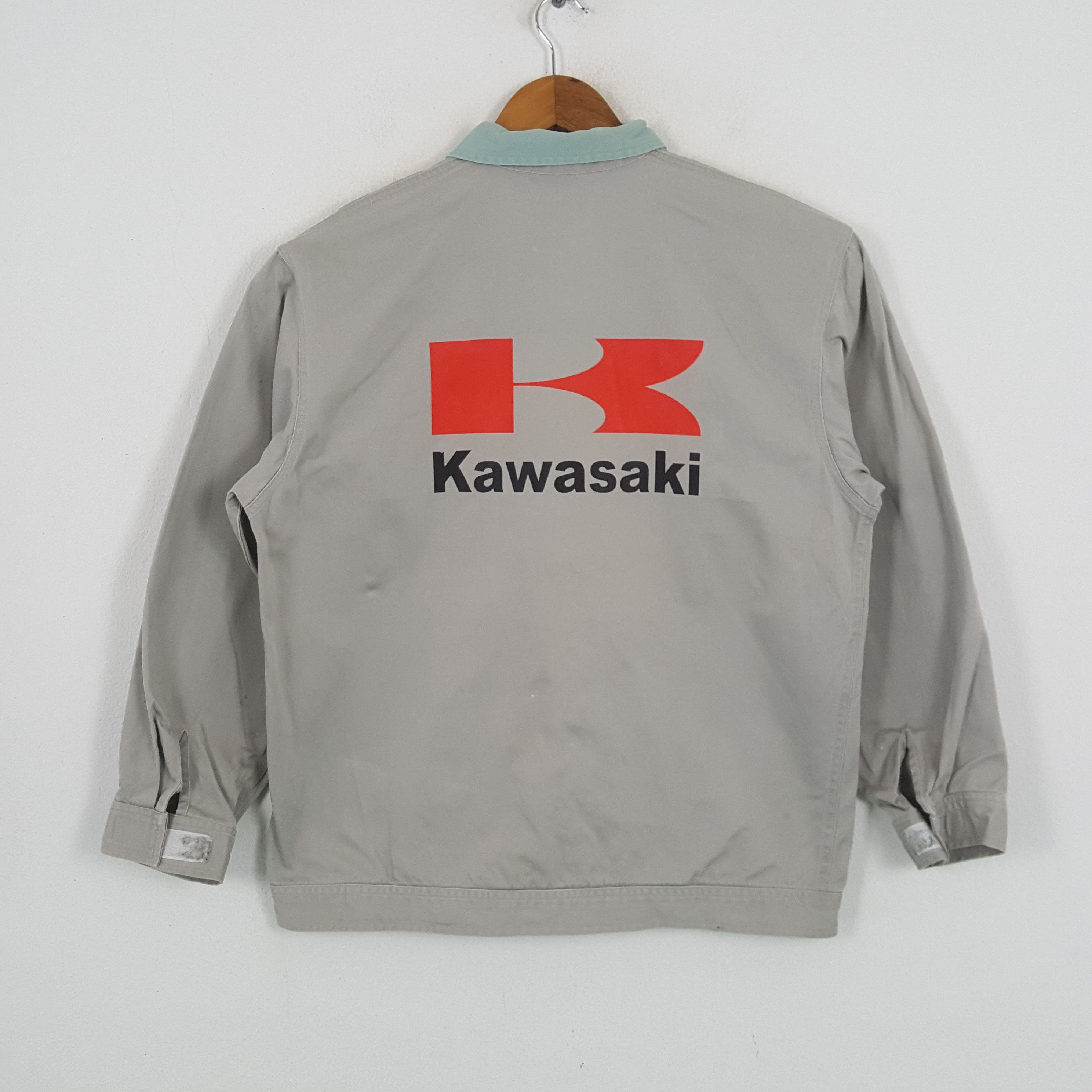 レーシングジャケット Japanese Brand × Racing × Streetwear KAWASAKI ZX RACING