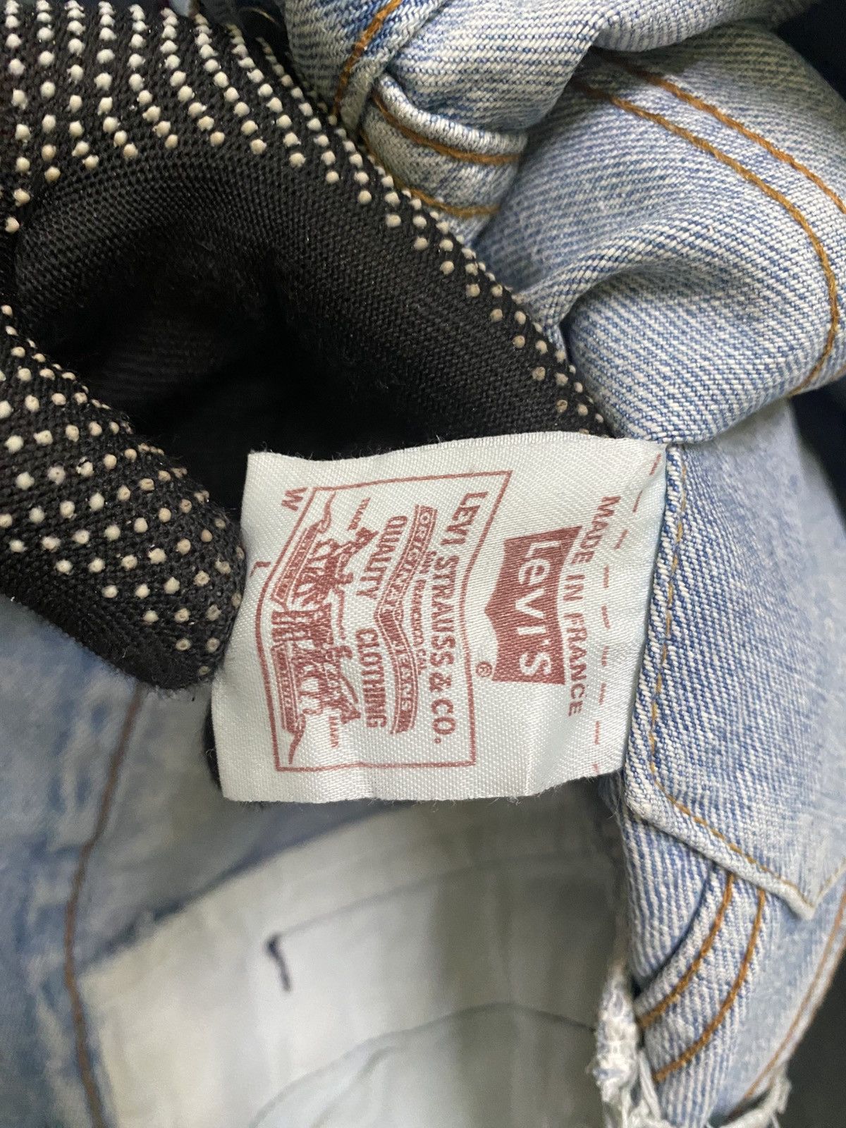 Levi's VINTAGE LEVIS TRUCKER JACKET MADE IN FRANCE Size US M / EU 48-50 / 2 - 8 Thumbnail