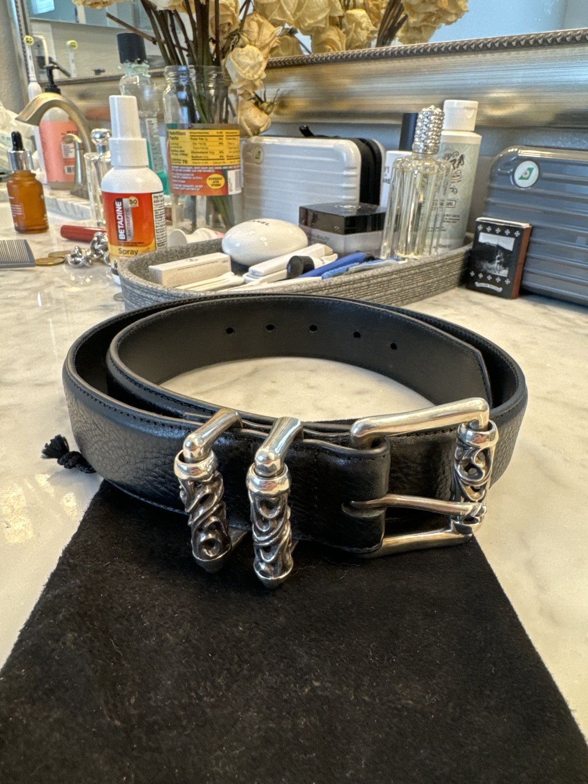 Chrome hearts roller belt 1.5inch