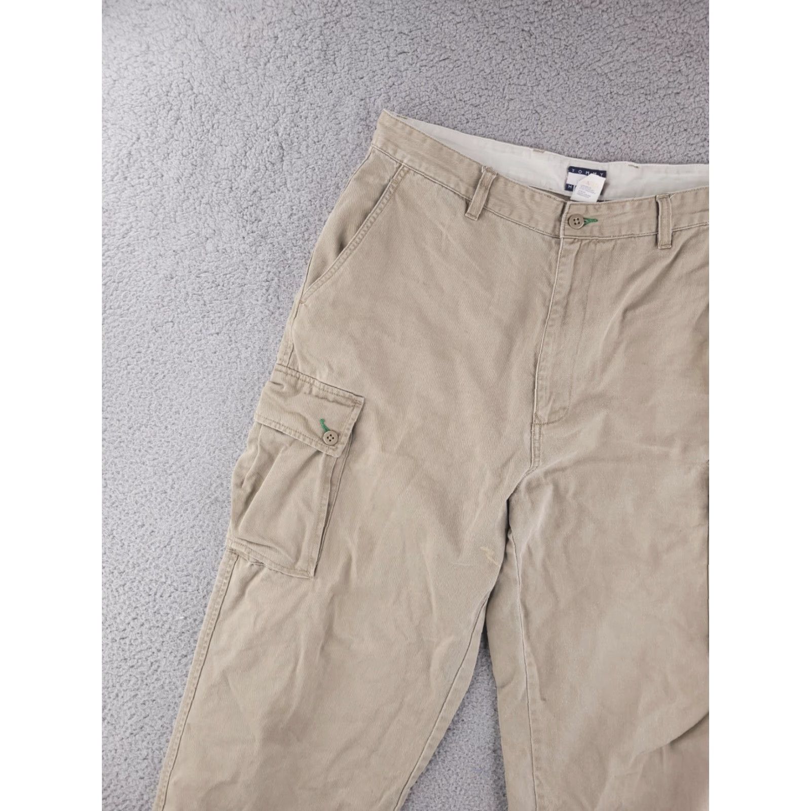 Tommy Hilfiger Tommy Hilfiger Pants Mens 35x29 Brown Cargo Relaxed Fit Skate Pants Mens Brown Cargo Relaxed Fit 35x29 Tom... Size US 35 - 3 Thumbnail