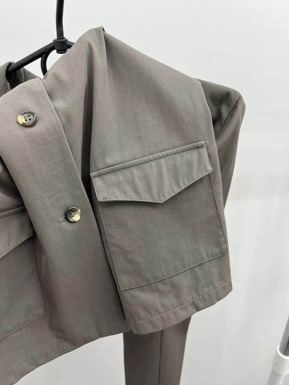 Jil Sander Vintage Jil Sander Fleece Wool 3 Button Blazer Size XS / US 0-2 / IT 36-38 - 5 Thumbnail