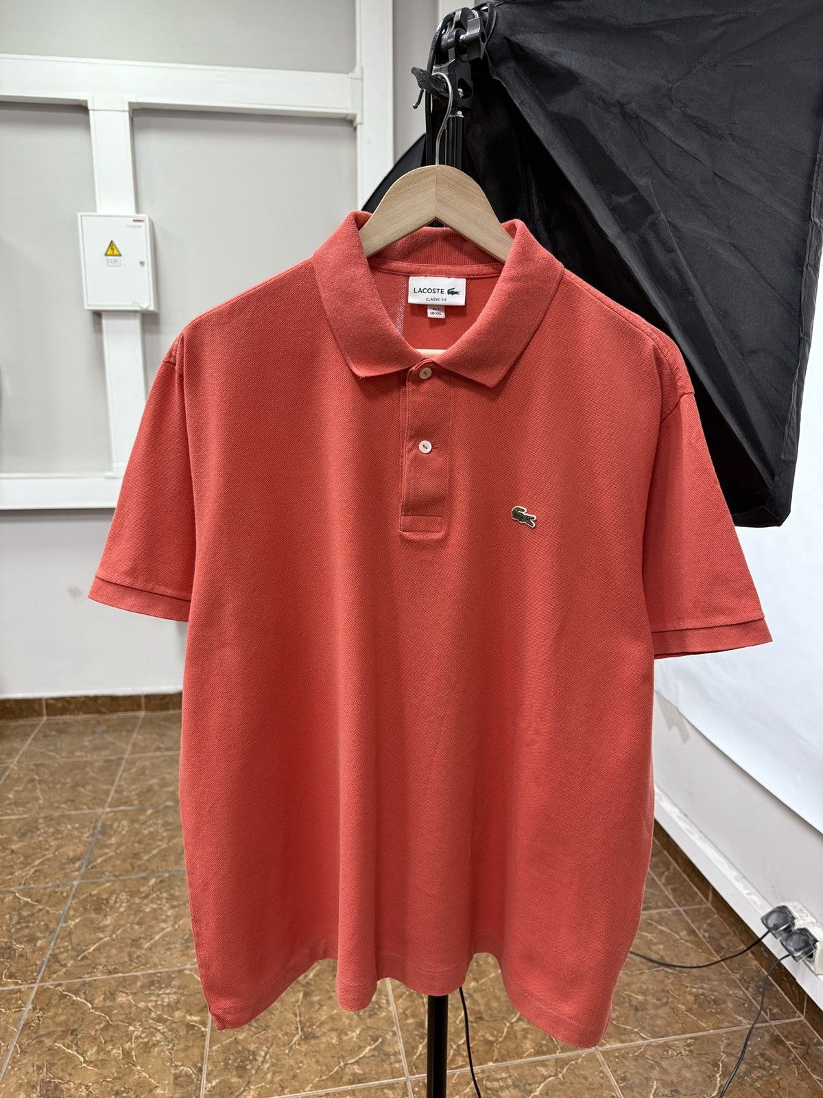 Lacoste 🇫🇷 Lacoste Classic Fit Polo T-Shirt Made in France Retro Rare Size US XXL / EU 58 / 5 - 1 Thumbnail