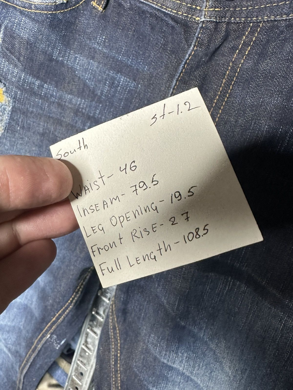 Southpole SouthPole 34 x 34 Crazy Vintage Y2K Skater Rap Jeans Pants Size US 34 / EU 50 - 16 Thumbnail