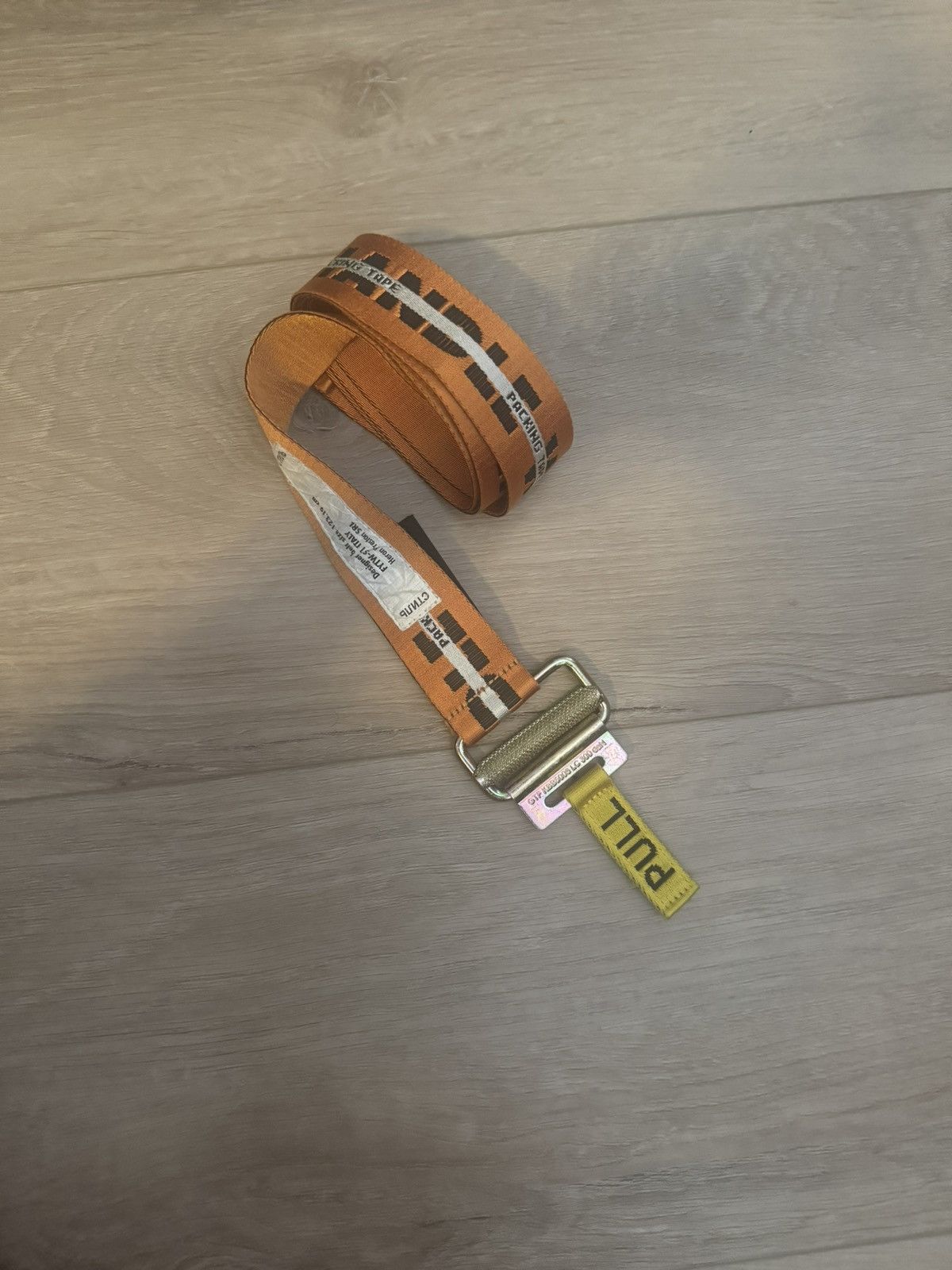 Heron Preston heron preston caution tape belt Size ONE SIZE - 1 Thumbnail