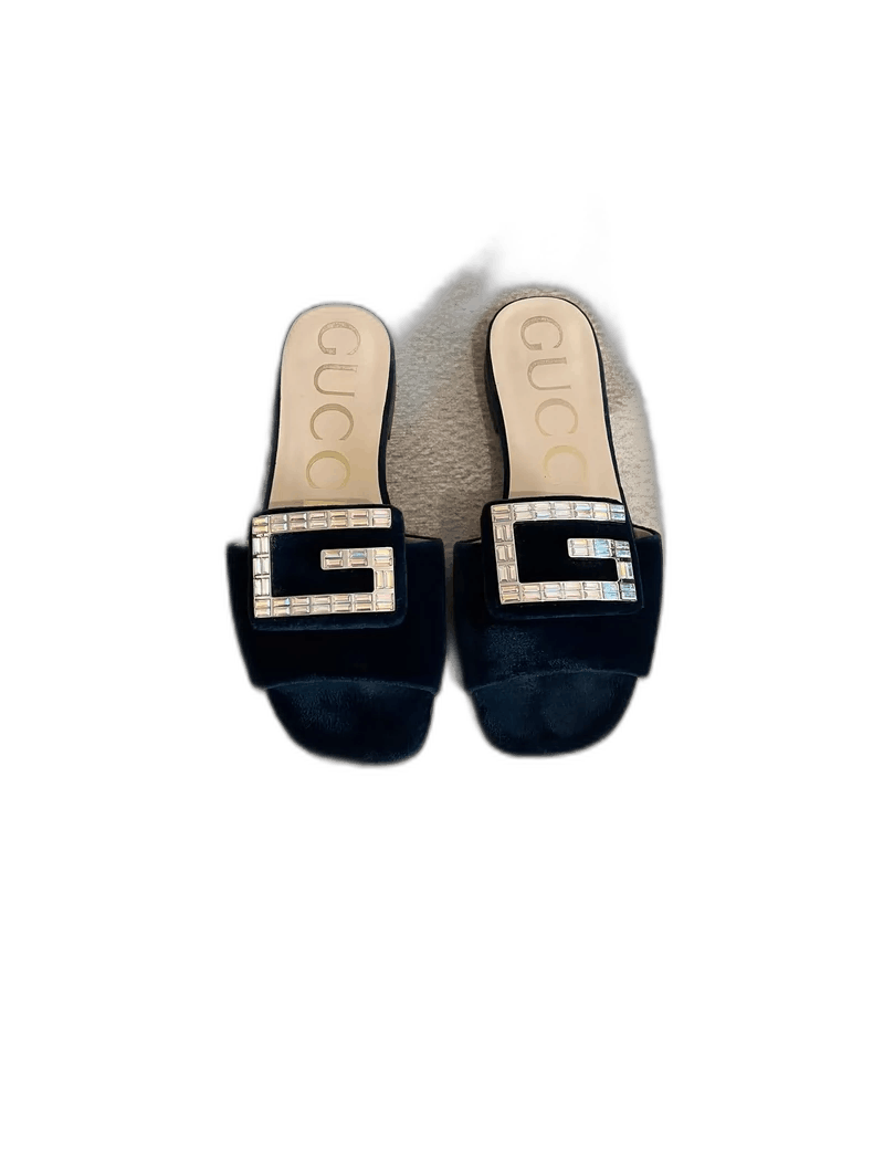 Gucci Gucci Women's Slippers Size 35 Size US 6 / IT 36 - 1 Thumbnail