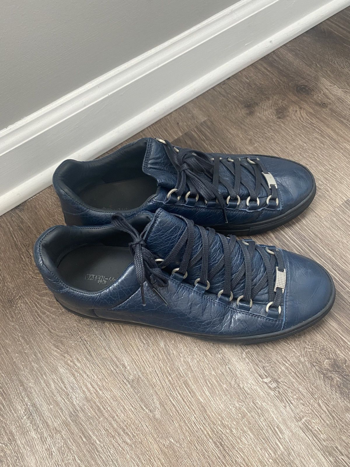 Balenciaga Balenciaga Arenas blue Size US 8 / EU 41 - 4 Thumbnail