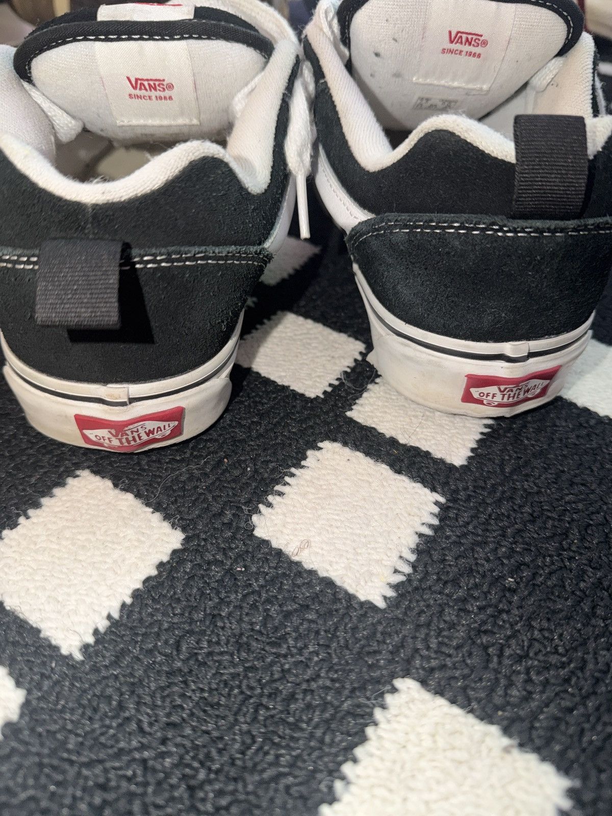 Vans Old school black and white chunky vans Size US 7.5 / EU 40-41 - 6 Thumbnail