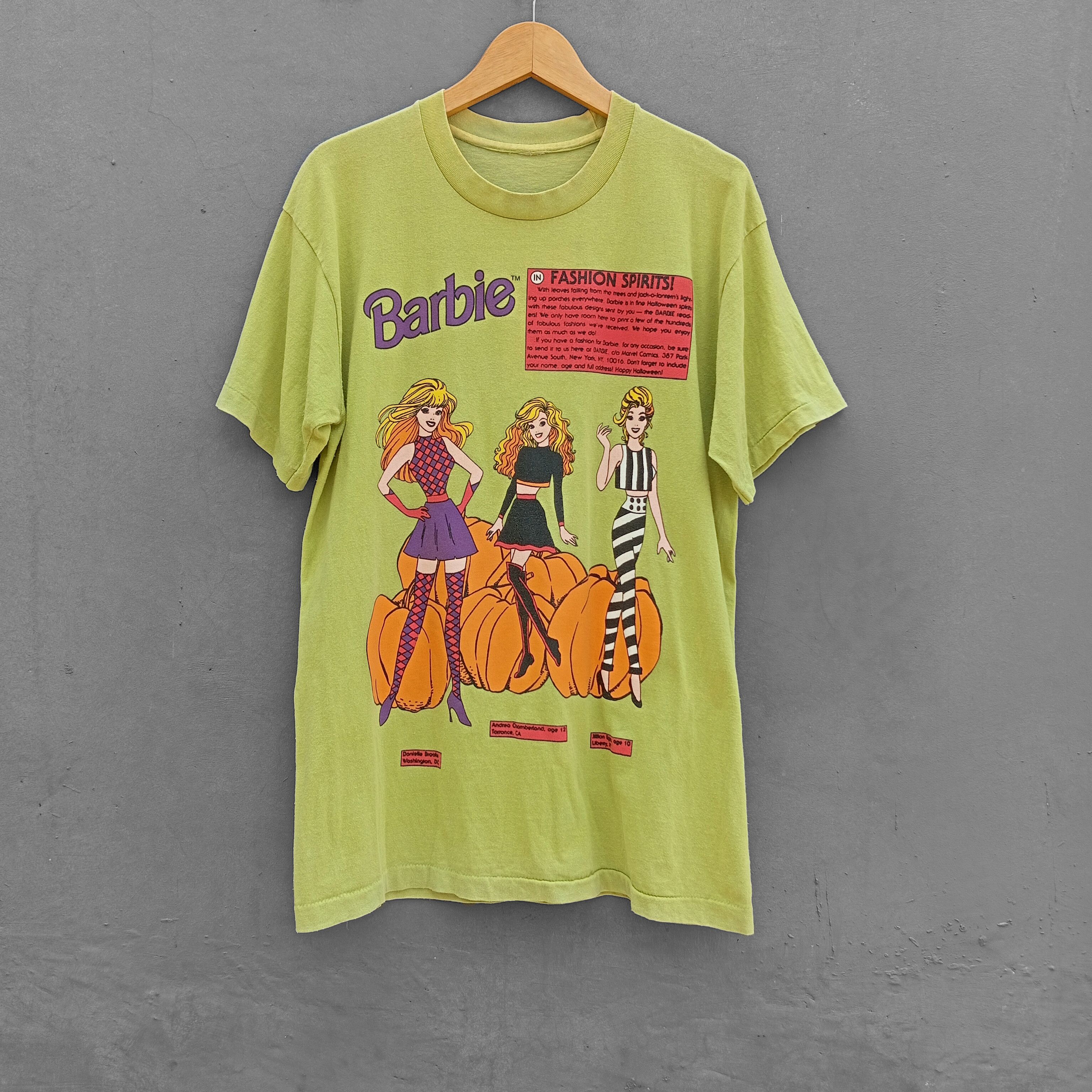 Other vintage rare 90s BARBIE t shirt Size US M / EU 48-50 / 2 - 1 Thumbnail