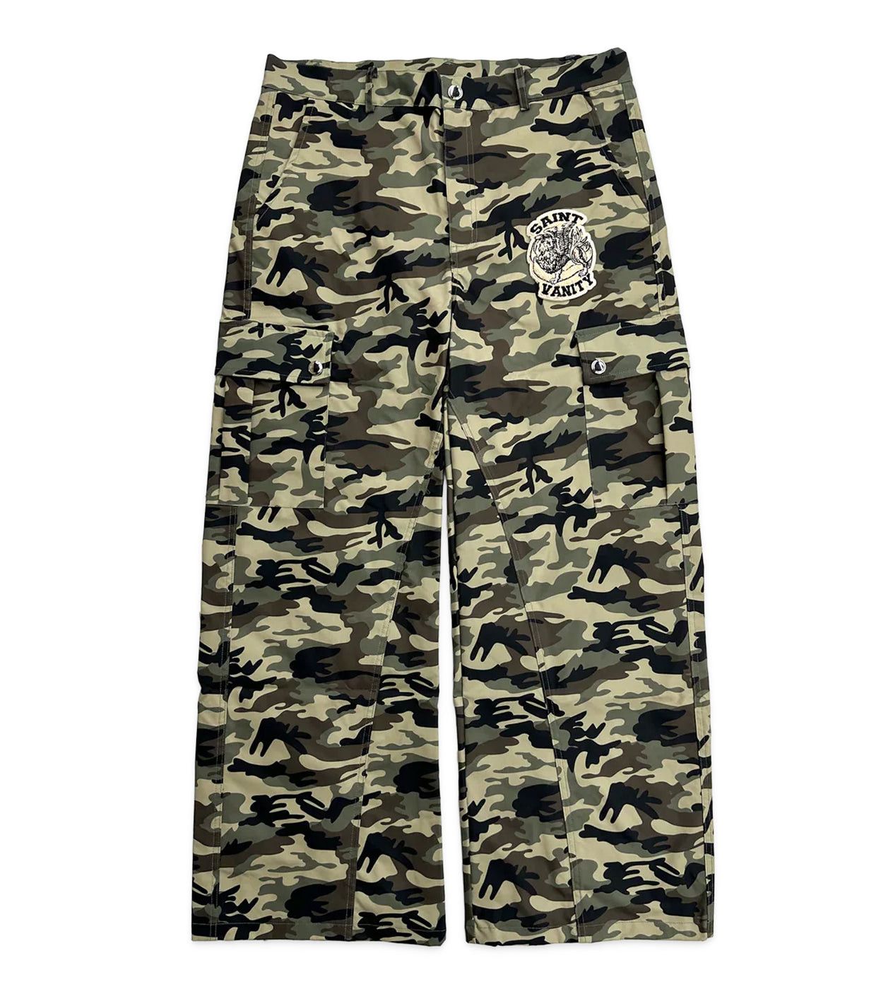 Saint Vanity Pants Green Camo Size US 36 / EU 52 - 1 Thumbnail