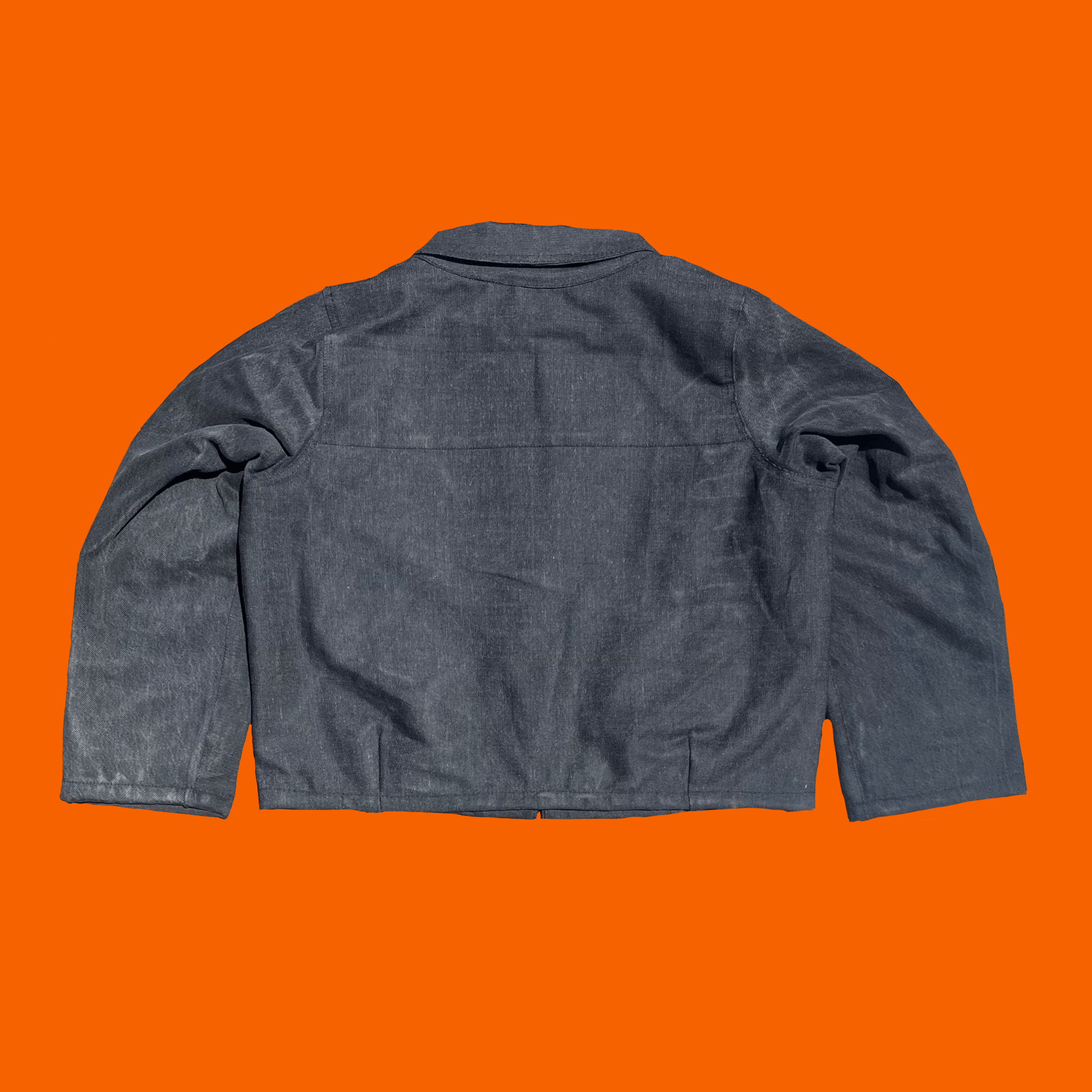 Other Misbehave - Black Denim Workwear Jacket Size US M / EU 48-50 / 2 - 2 Thumbnail