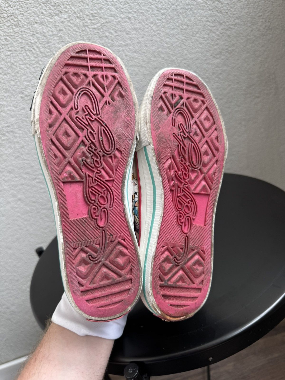 Ed Hardy Ed Hardy Sneakers Tattoo Print Slip-On Size US 6 / IT 36 - 7 Thumbnail