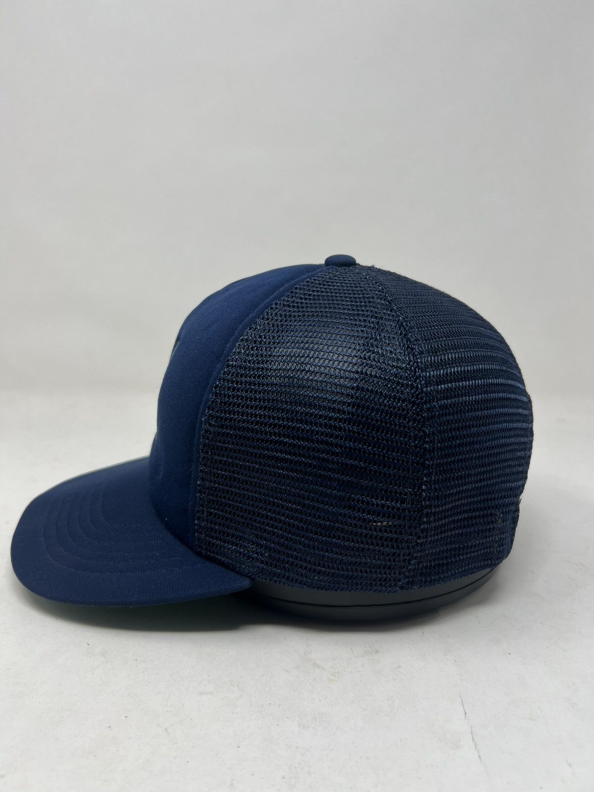 Vintage Vintage New Era CH Indigo Trucker Hat Size ONE SIZE - 3 Thumbnail