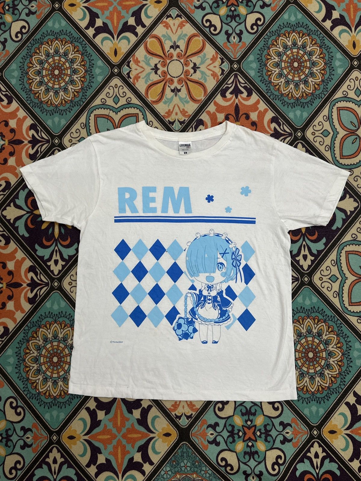 Anime Re:Zero Rem Anime Character Weeb Tshirt Size US M / EU 48-50 / 2 - 2 Thumbnail