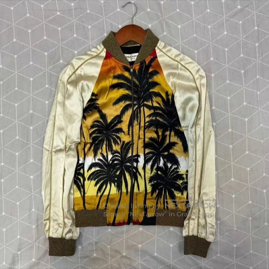 Saint Laurent Paris Saint Laurent Palm Tree Jacket. Size US M / EU 48-50 / 2 - 1 Thumbnail