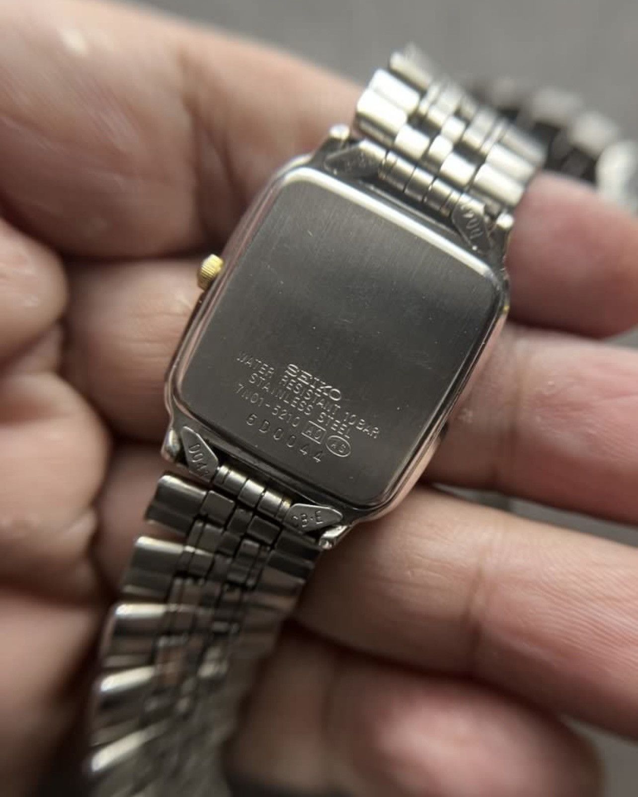 Seiko Vintage 90s Seiko Spirit Two Tone Watch Size ONE SIZE - 8 Thumbnail