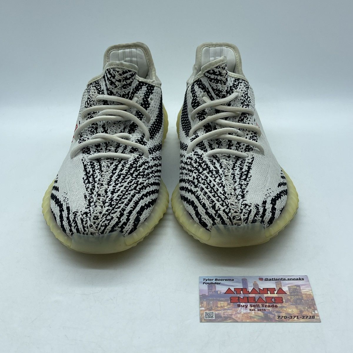 Adidas Yeezy boost 350 v2 zebra Size US 9 / EU 42 - 2 Thumbnail