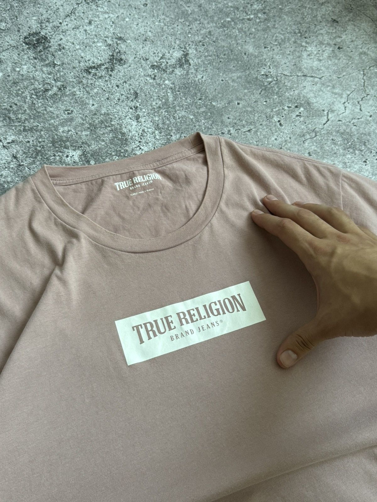 True Religion × Vintage Vintage True Religion Y2K oversized t-shirt Size US XL / EU 56 / 4 - 5 Thumbnail