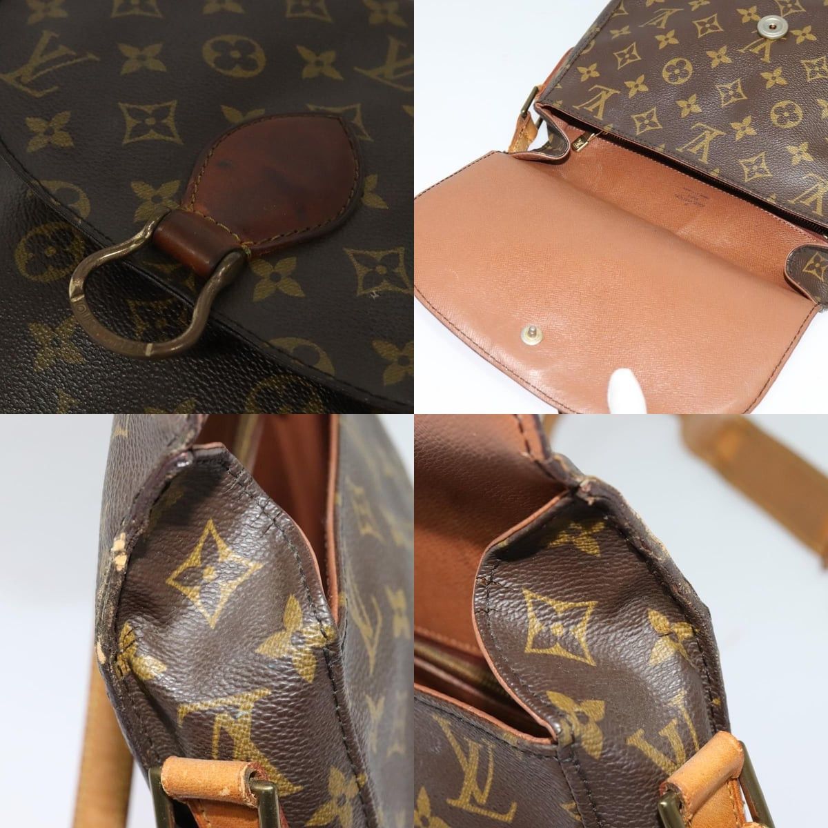 Louis Vuitton LOUIS VUITTON Monogram Saint Cloud GM Shoulder Bag M51242 Size ONE SIZE - 11 Thumbnail