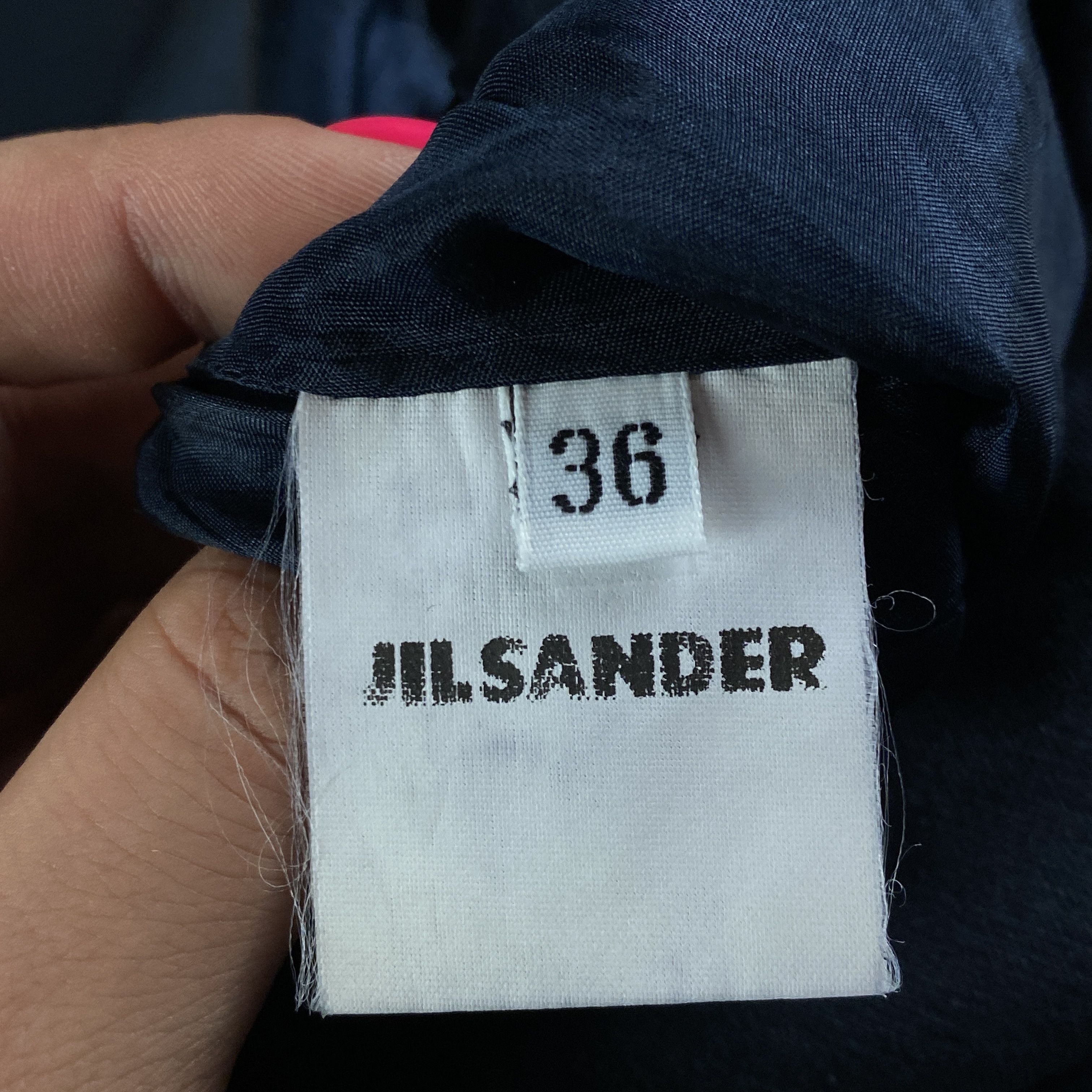 Jil Sander Womens Sleeveless Dress Jil Sander Size 36 Cupro Size XS / US 0-2 / IT 36-38 - 5 Thumbnail