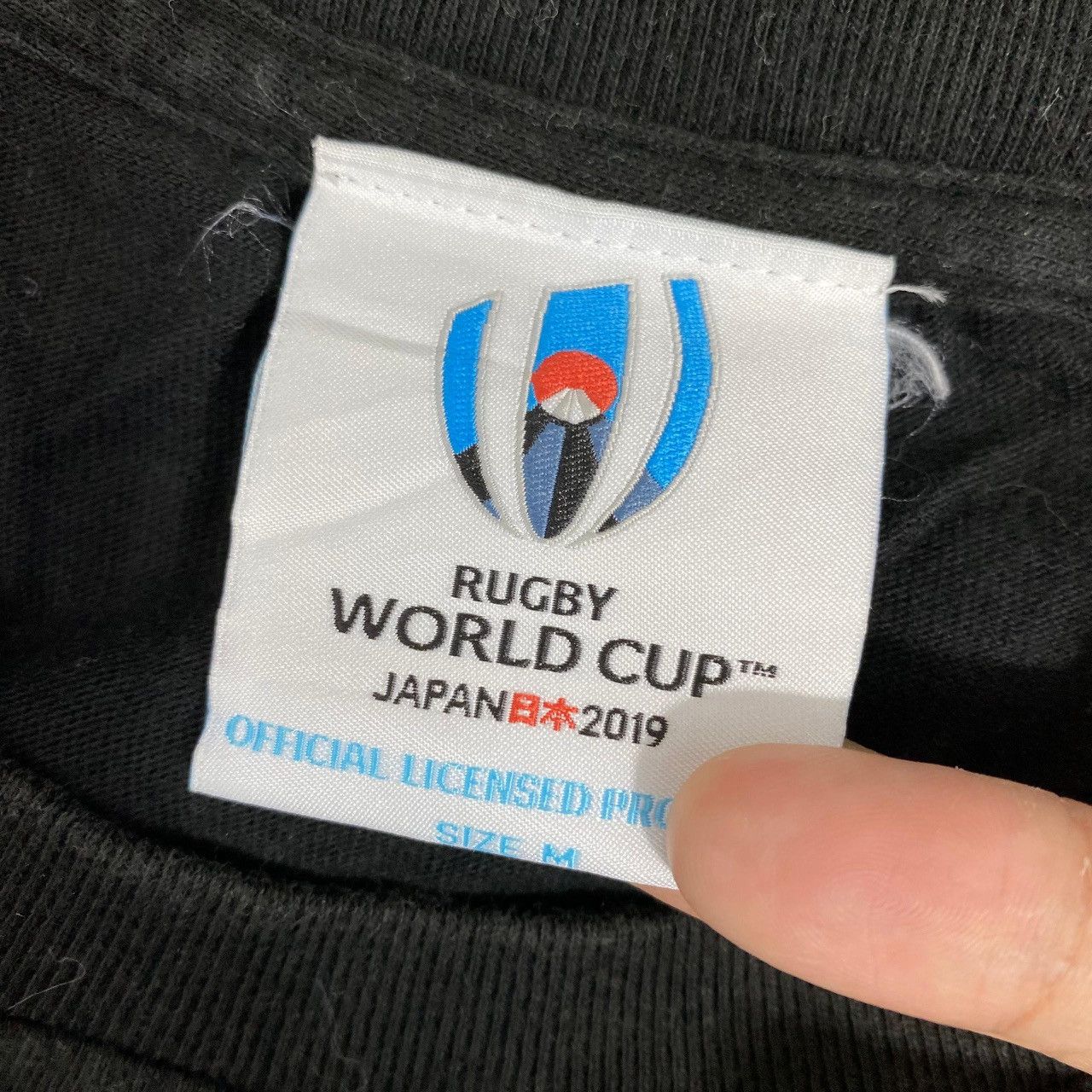 Vintage CANTERBURY 2019 RUGBY WORLD CUP Japan Team Tee Shirt Top Size US M / EU 48-50 / 2 - 5 Thumbnail