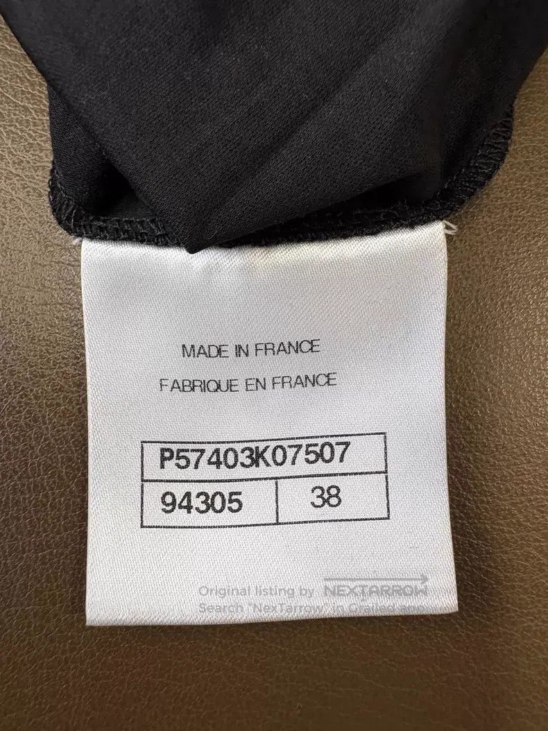 Chanel Chanel Black and blue velvet logo short sleeves Size XS / US 0-2 / IT 36-38 - 6 Thumbnail