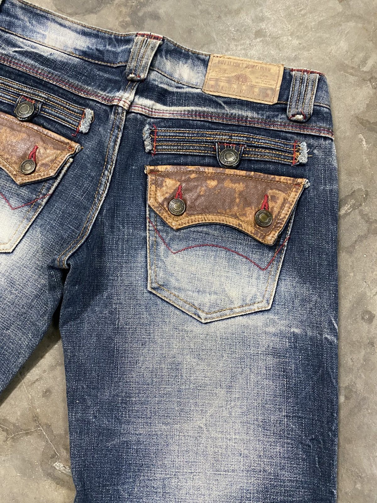 Japanese Brand × Vintage Flare Jeans The Vintage Standard Japan Wide Leg Flared @213 Size US 29 - 3 Thumbnail