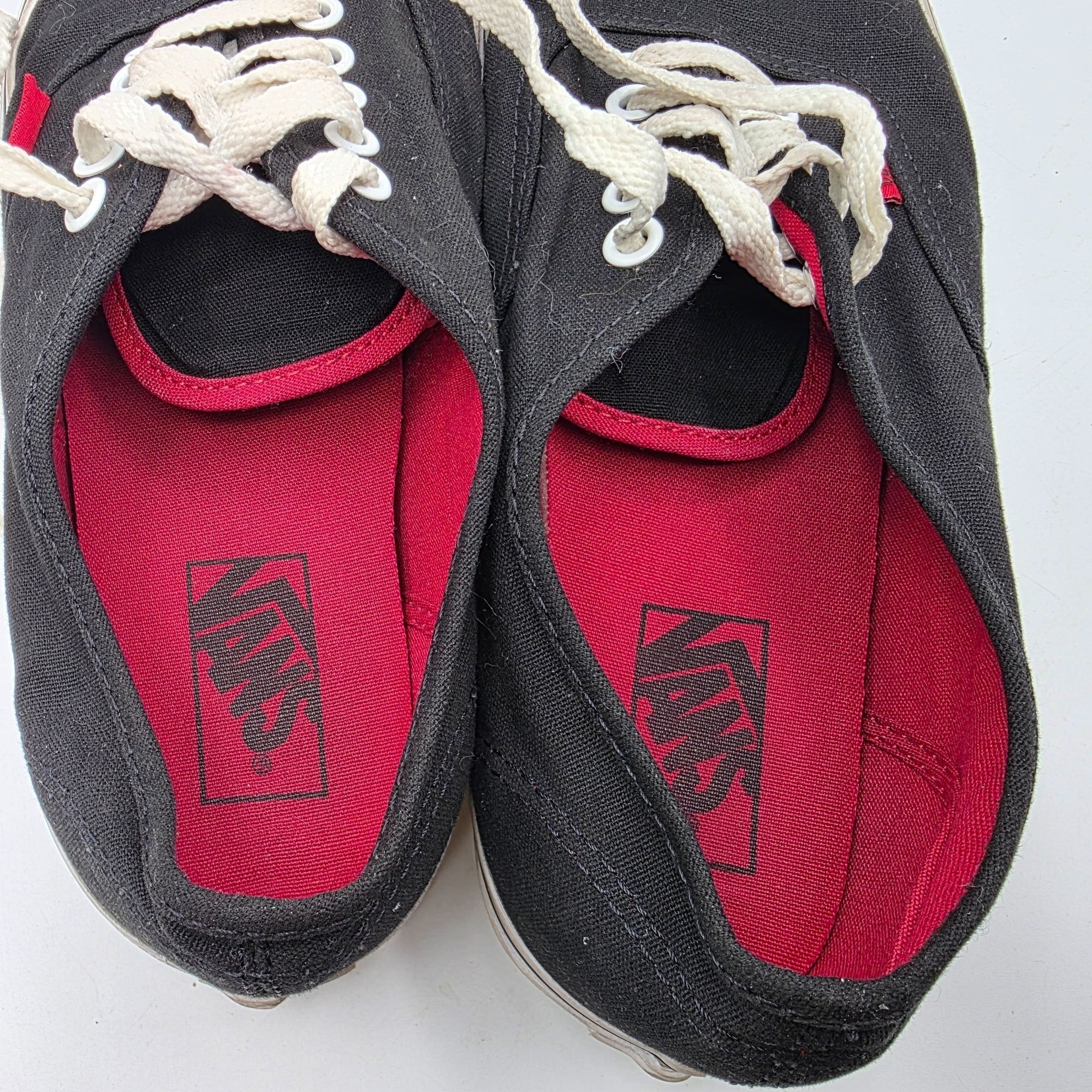 Vans Vans Era Mens 8.5 Black Canvas Sneakers Casual Lace Up Low T Size US 8.5 / EU 41-42 - 7 Thumbnail