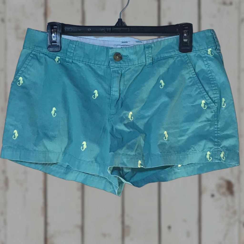 Old Navy Old Navy Turquoise Chino Pants Womens Size 6 Casual 5-Pocket Lightweight Breathable Size 28" / US 6 / IT 42 - 1 Thumbnail