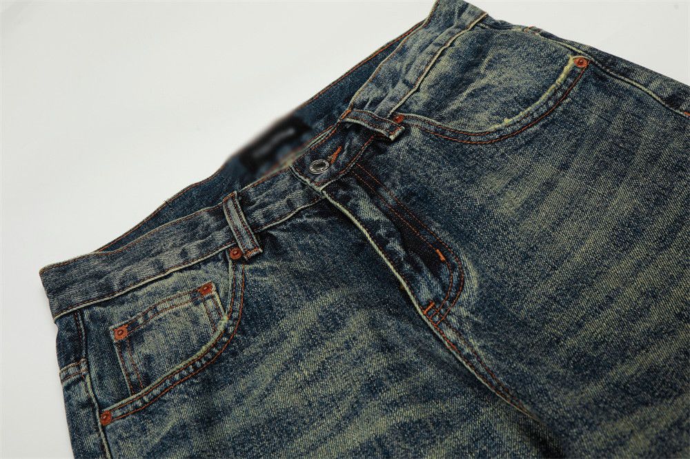 Vintage Retro punk loose distressed casual washed jeans Size US 32 / EU 48 - 3 Thumbnail