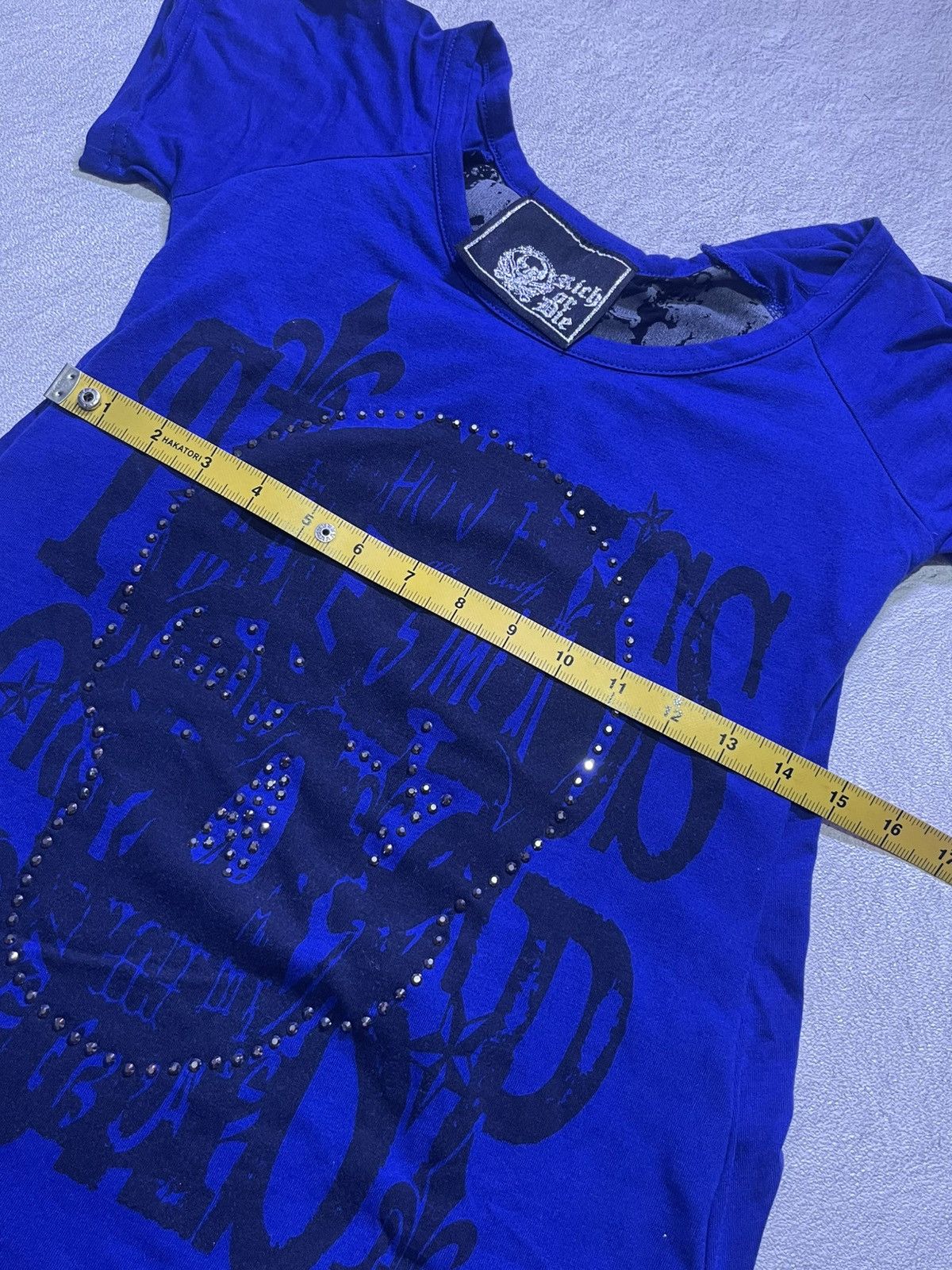 Hysteric Glamour Y2K RICH OR DIE short sleeve tshirt Size S / US 4 / IT 40 - 13 Thumbnail