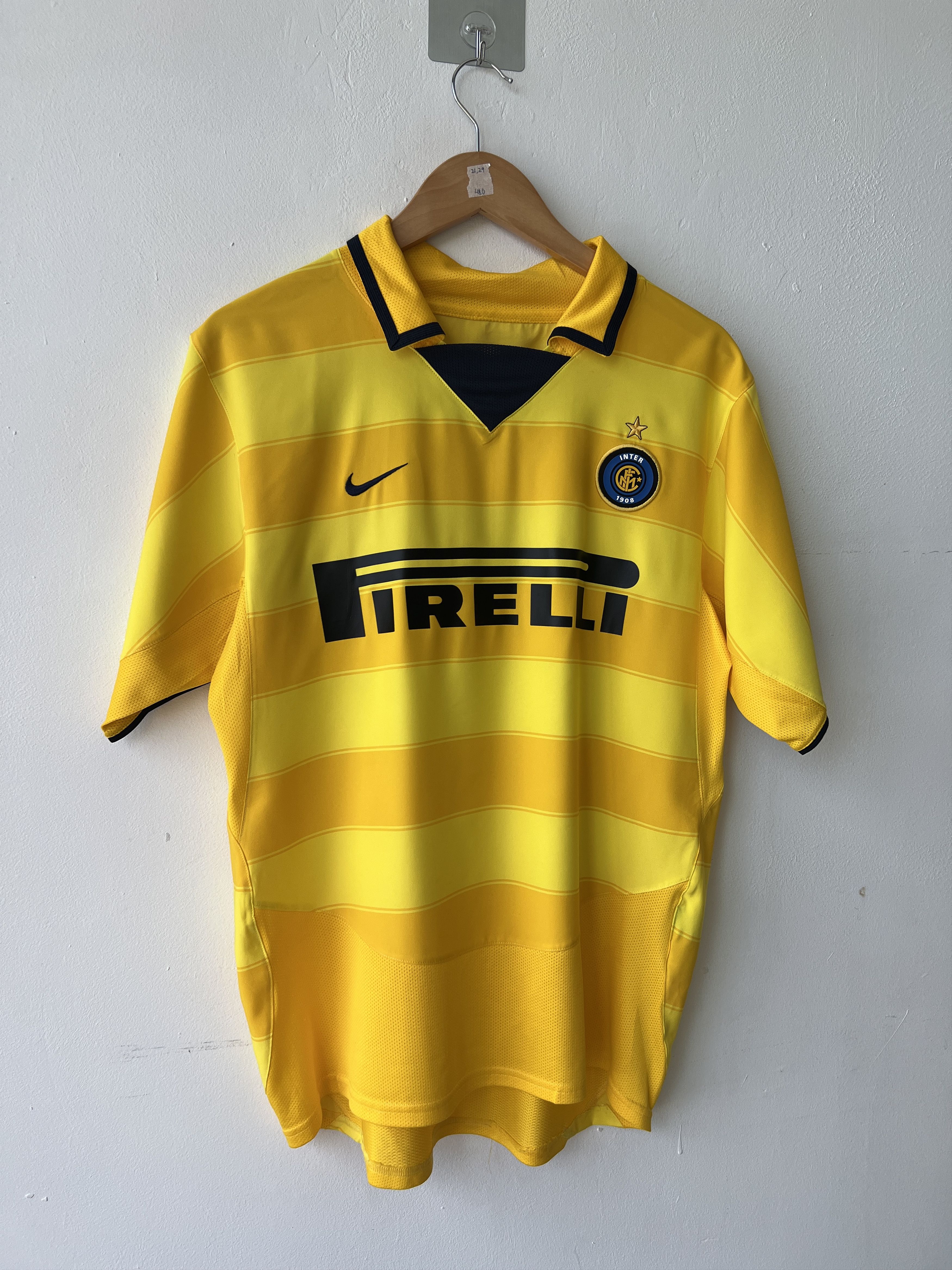 Nike (M) Inter Milan 2003-04 Away Kit Adriano #10 Size US M / EU 48-50 / 2 - 9 Thumbnail