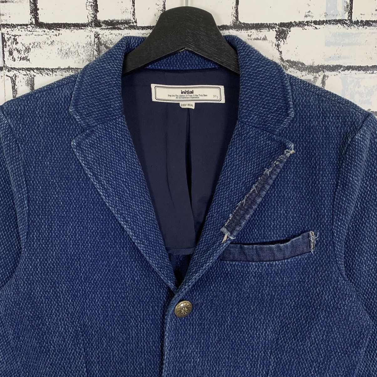 Vintage Vintage Initials Indigo Denim Jacket Size US XS / EU 42 / 0 - 3 Thumbnail