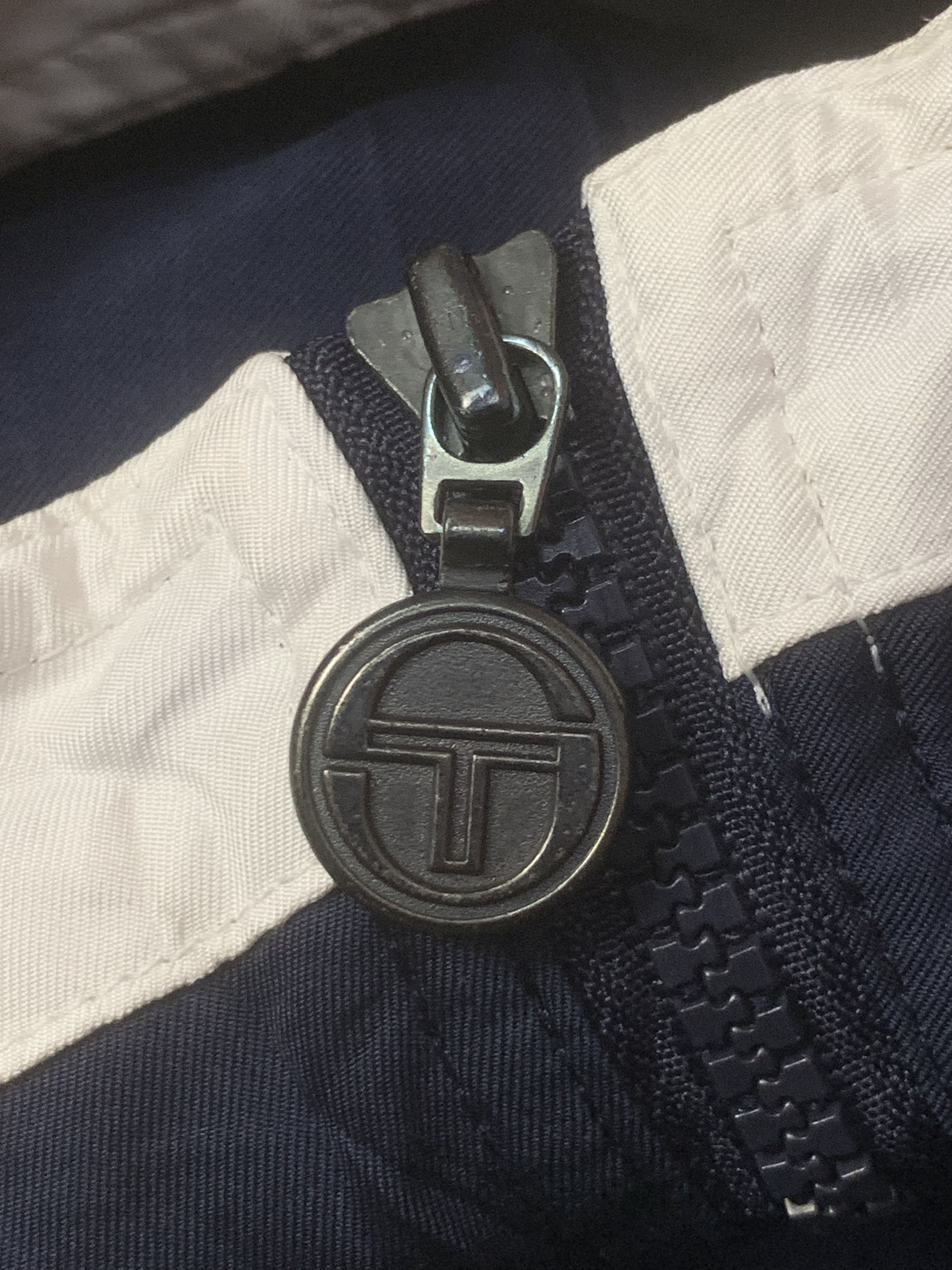 Japanese Brand × Sergio Tacchini Rare Design Vintage Sergio Tacchini Sportswear Zipper Jacket Size US L / EU 52-54 / 3 - 8 Thumbnail