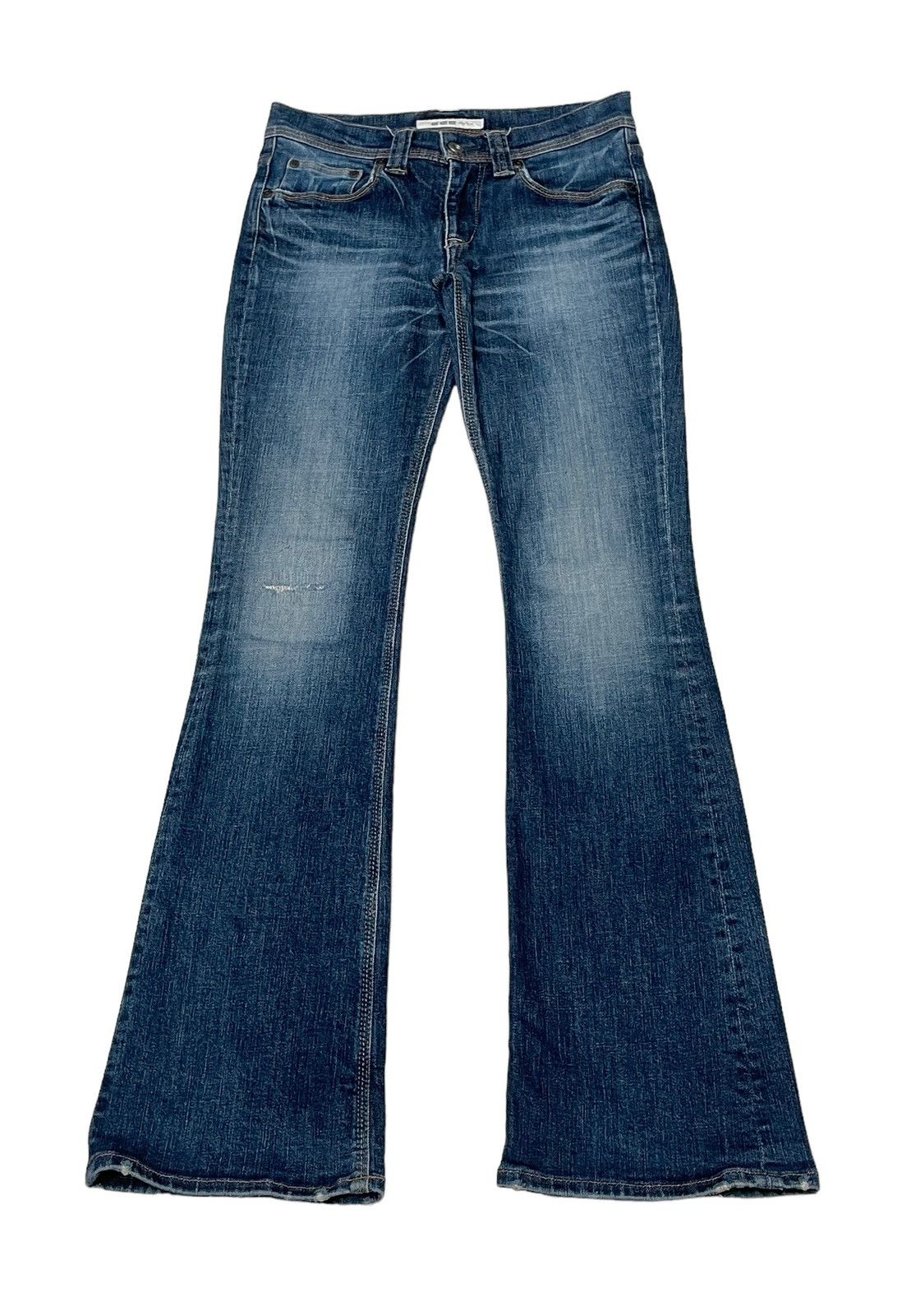 Japanese label 00s かぶ MIDAS9 damage Jeans
