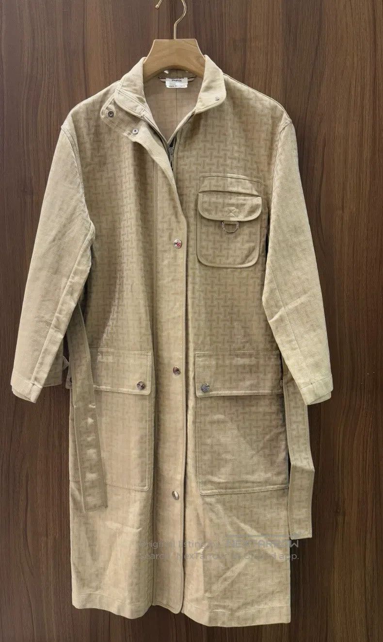 Hermes Hermes Classic Plaid Duster Coat Size XXS / US 00 / IT 34 - 1 Thumbnail