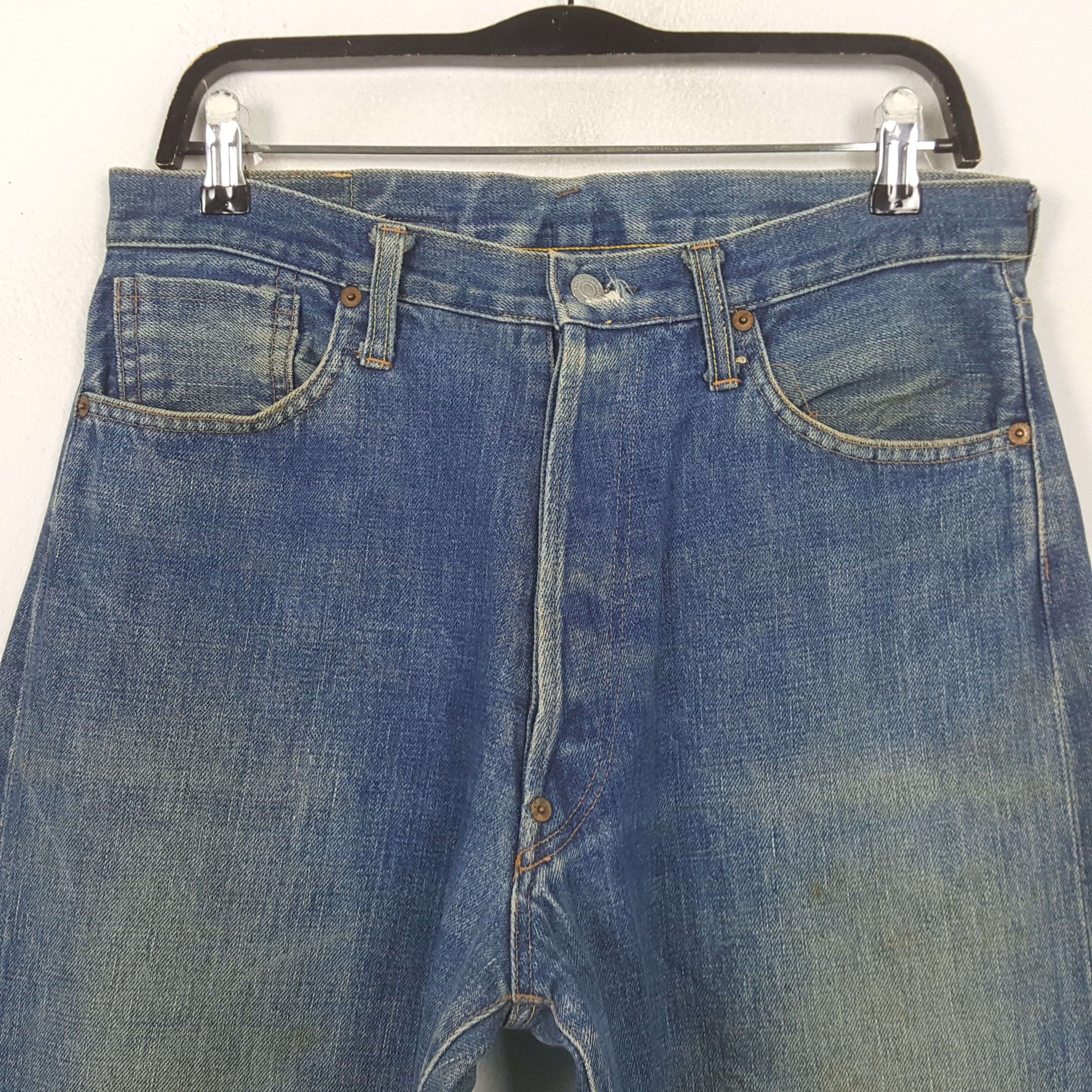 Evisu Evis Japanese Brand Streetwear Custom Daicock Jeans RR10 Size US 32 / EU 48 - 5 Thumbnail