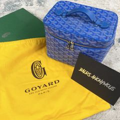 Goyard Black Chevron Goyardine Diplomat Briefcase Attache Bag