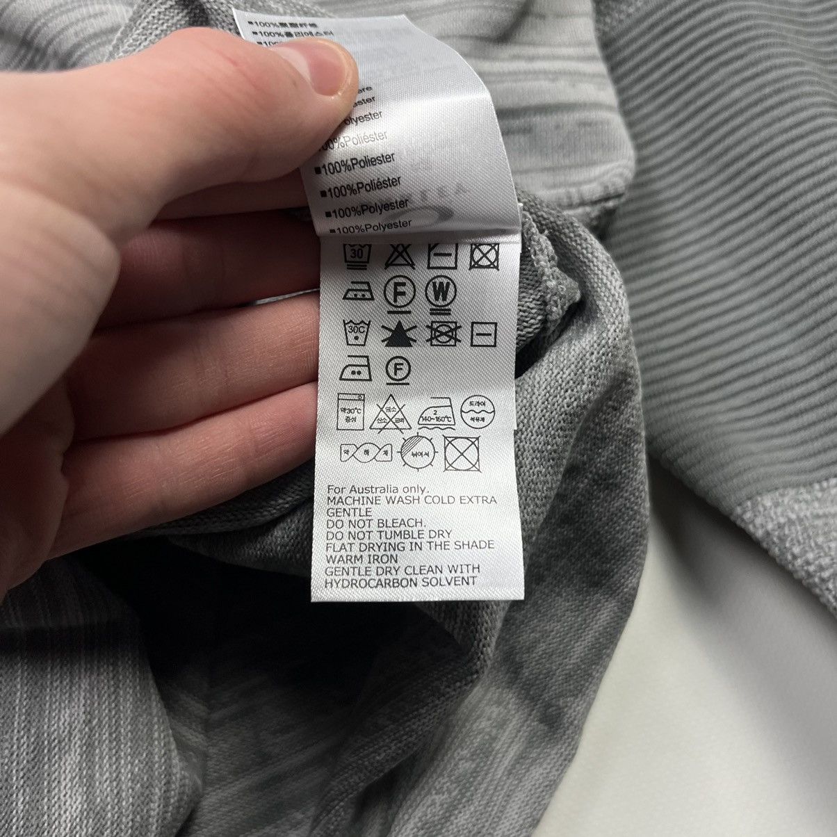 Oakley Oakley Long Sleeve Thermo Japanese Brand Streetwear Gray Size US XL / EU 56 / 4 - 9 Thumbnail