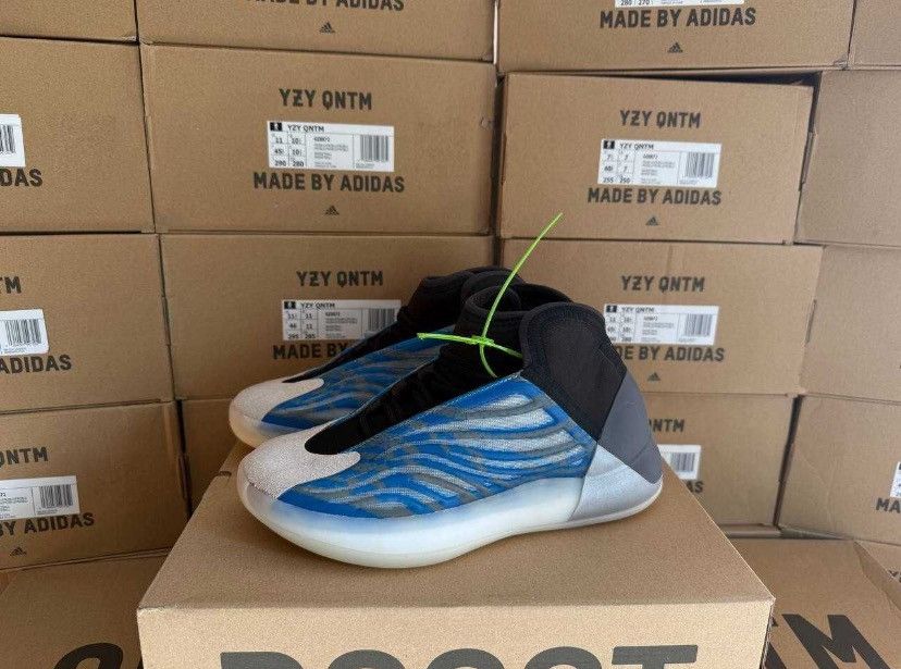 Adidas × Yeezy Adidas QNTM Frozen Blue GZ8872 Size US 7.5 / IT 37.5 - 1 Thumbnail