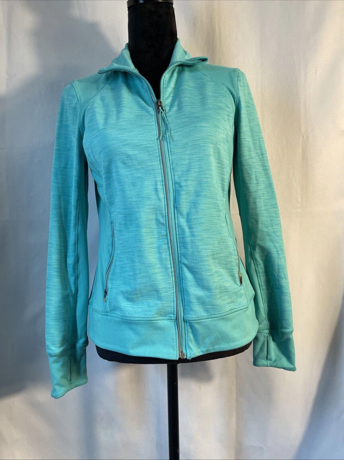 Designer Tangerine Women's Jacket Athletic Aqua Small Size S / US 4 / IT 40 - 1 Thumbnail