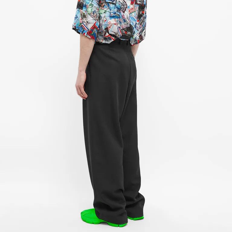 Balenciaga o1in1g0724 Worn Out Loose Pants in Black Size US 36 / EU 52 - 3 Thumbnail