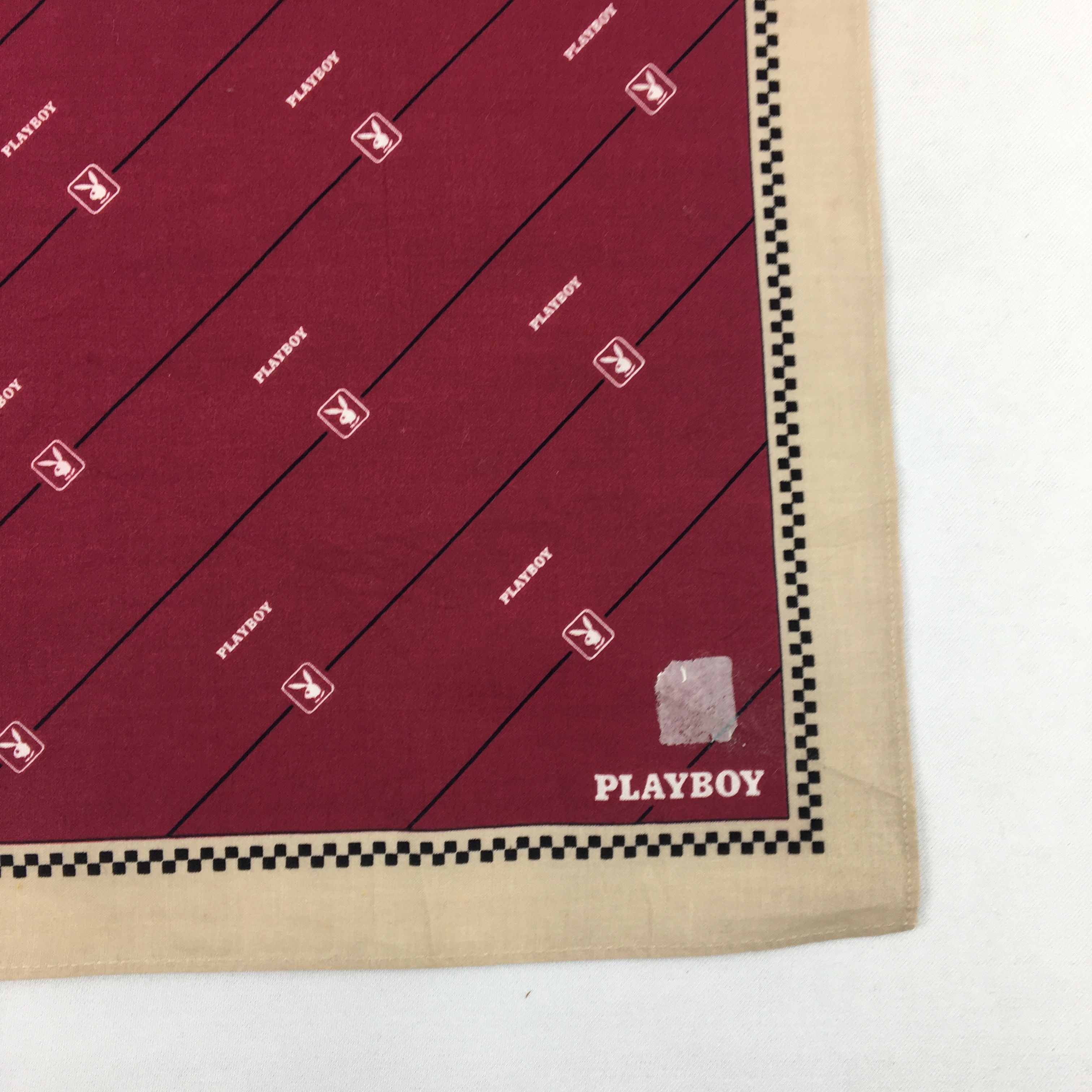 Playboy Vintage Playboy Handkerchief Neckerchief Bandana Size ONE SIZE - 3 Thumbnail