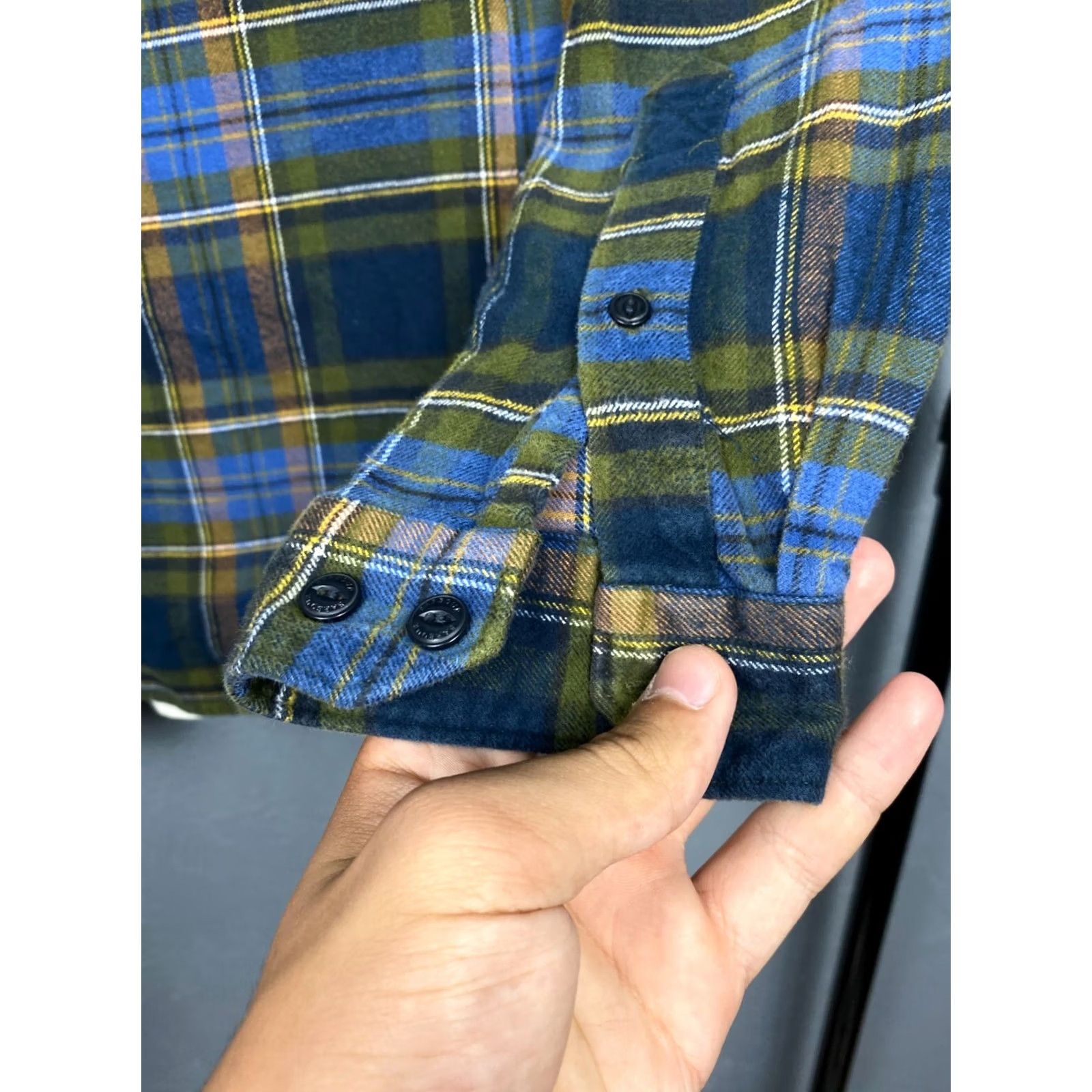 Barbour Barbour Mens Flannel Plaid Shirt M Multicolor Pattern Long Sleeve Button-Up Size US M / EU 48-50 / 2 - 8 Thumbnail