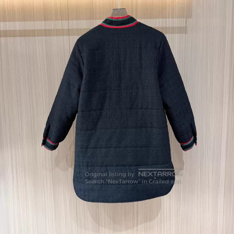 Gucci Gucci Metal button tweed cotton jacket Size XS / US 0-2 / IT 36-38 - 2 Thumbnail