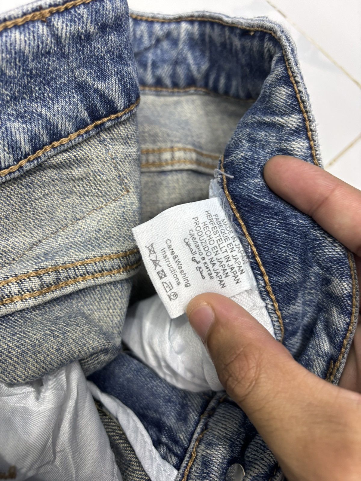 Amiri 🔥AMIRI STYLE MADE IN JAPAN LOOSE FIT WIDE JEANS Size US 27 - 10 Thumbnail