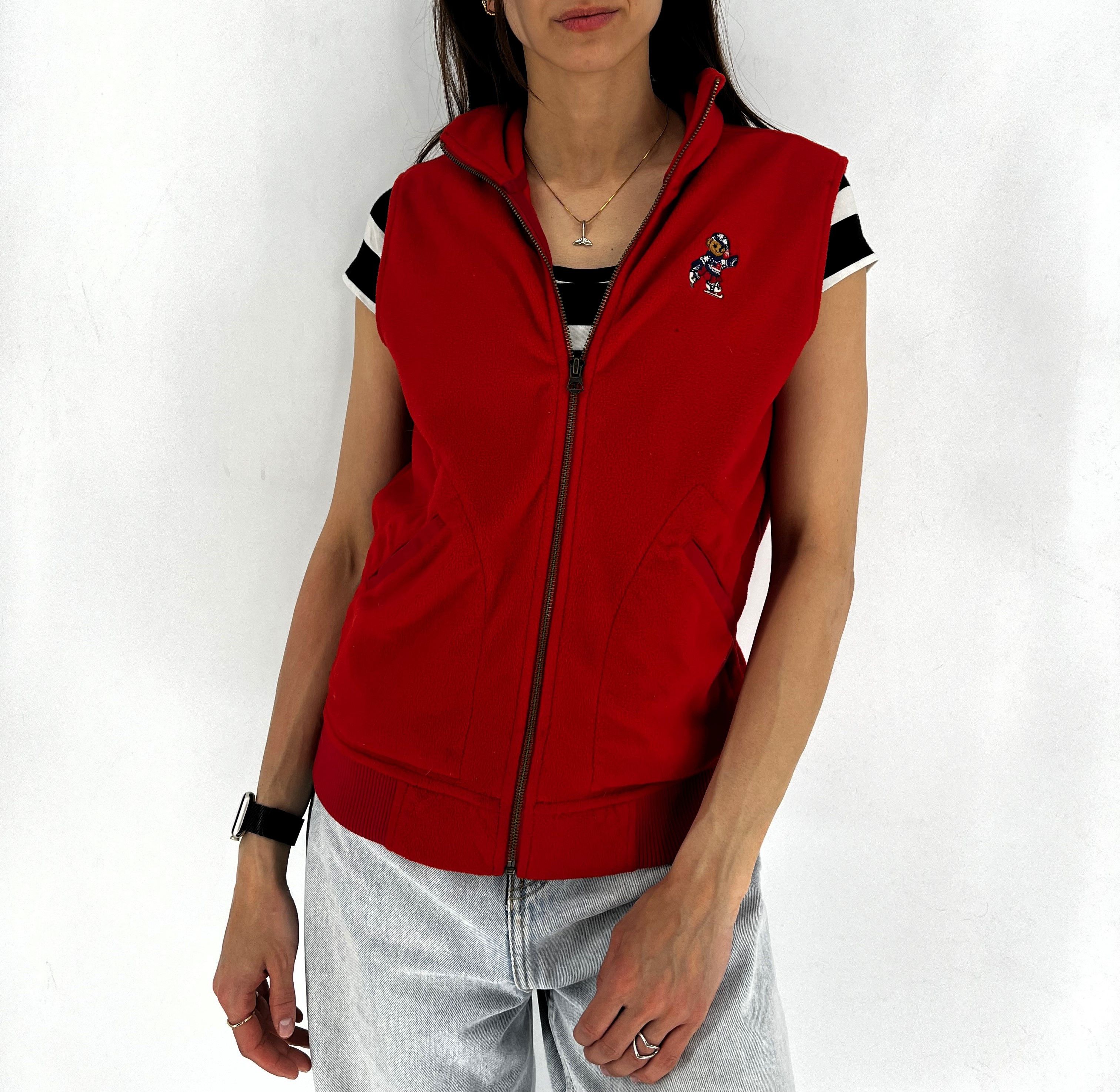 Polo Ralph Lauren Vintage Y2K Polo Ralph Lauren Baer Fleece Women's Vest Size S / US 4 / IT 40 - 1 Thumbnail