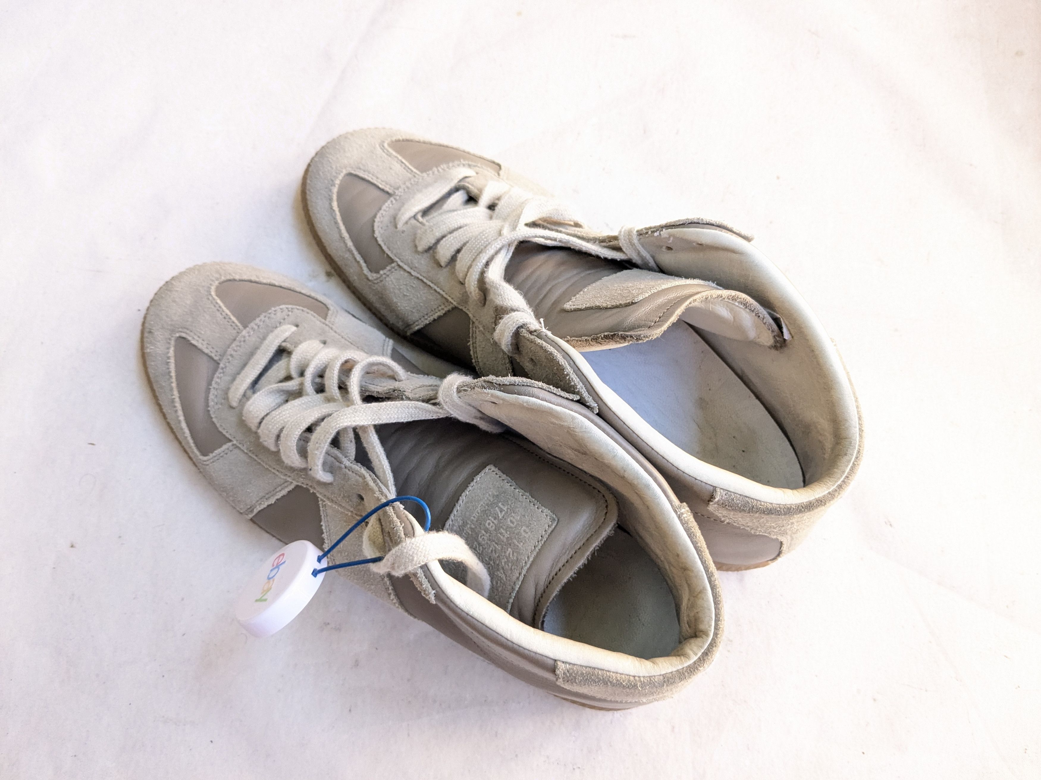 Maison Margiela Maison Margiela GAT Replica Gray 8 41 High Tops Size US 8 / EU 41 - 13 Thumbnail